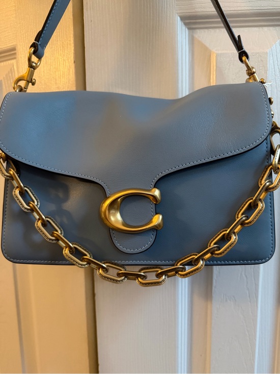 Coach Handbags - Coach Chained Tabby 26 In BlueBell with matching wallet+ Dust Bag